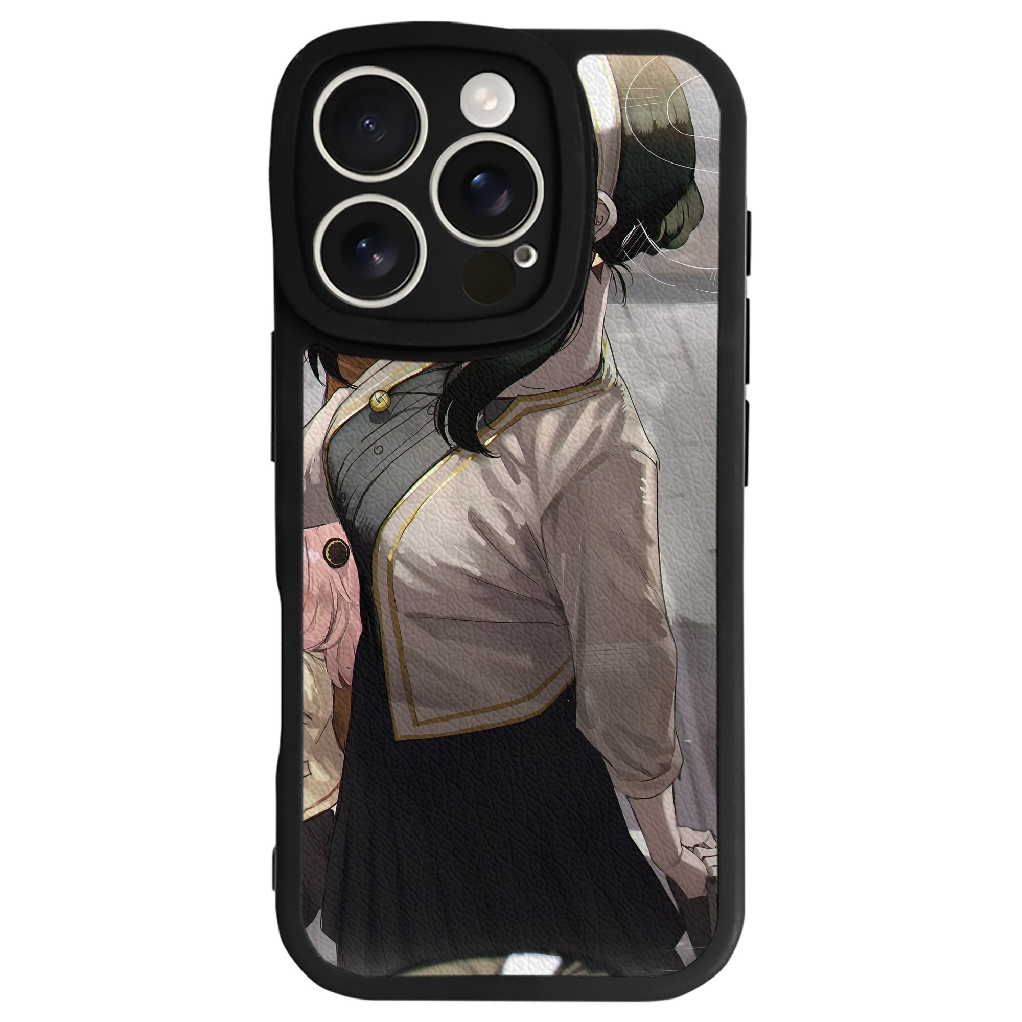 （画像用） SPY×FAMILY间谍家家酒 【iPhone 16シリーズ対応】シリコンスマホケース（レザー調） 材質：シリコン